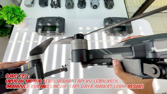 Perbandingan SJRC F5S Pro+ vs SJRC F22 4k Pro смотреть онлайн
