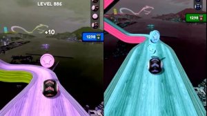 Going Balls VS Color Ball VS  Reverse SpeedRun Gameplay iOS Android Walkthrough New Update 885