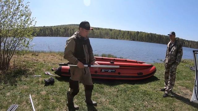 Как это было!?! Обкатка двухтактного мотора Mikatsu M20FHS и лодки RiverBoats 430 НДНД. смотреть онлайн