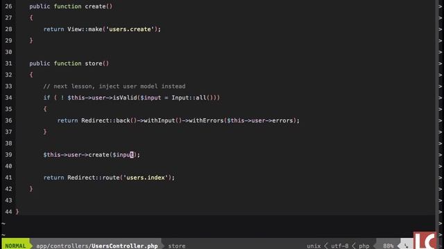 Laravel Tutorials -13 Refactoring смотреть онлайн