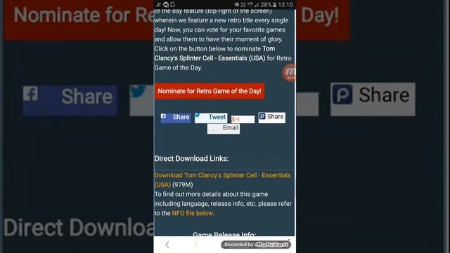 How to donwolod tom Clancy.s splintar cell for android donwolod смотреть онлайн