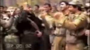 Армянские Фидаины поют перед взятиев города Шушы