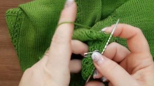 ИМИТАЦИЯ ВТАЧНОГО РУКАВА при вязании спицами//БЕЗ РАСЧЕТОВ!!//ПОДРОБНЫЙ МК для новичков//ОЧЕНЬ ЛЕГК