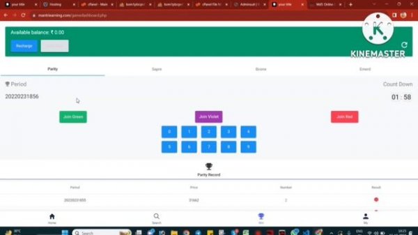 How To Create Own Color Prediction Game | Free Source Code | PHP CPanel with DV Hosting/Godaddy