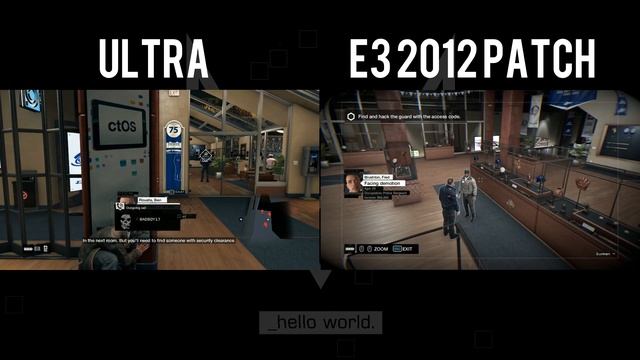 Watch Dogs PC Graphics Comparison: Ultra vs E3 2012 Patch (Finally, next gen graphics!) смотреть онлайн