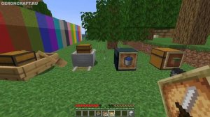 Майнкрафт как повесить РАМКУ на Сундук - Герон Гайды