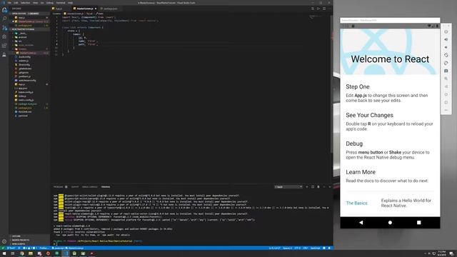 React Native Tutorial for Beginners - Part 2 [Creating Project Layout] смотреть онлайн