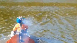 детская лодка с мотором Carver