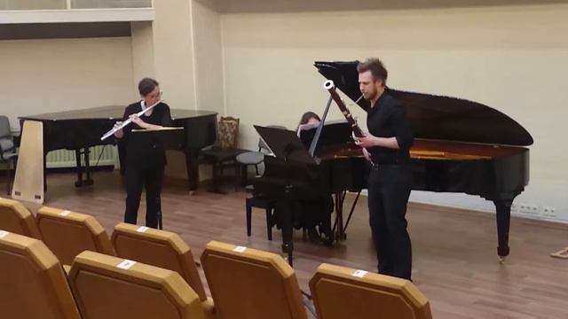 Harold Gencmer trio for flute, bassoon and piano LMTA смотреть онлайн