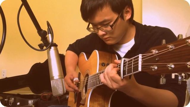 Howl's Moving Castle Theme Fingerstyle Guitar смотреть онлайн