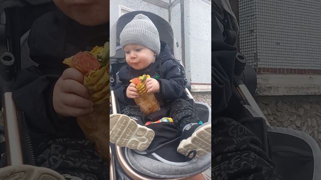 ты не ты когда голоден #baby #дети #сын #молодец #шаурма #кушать смотреть онлайн