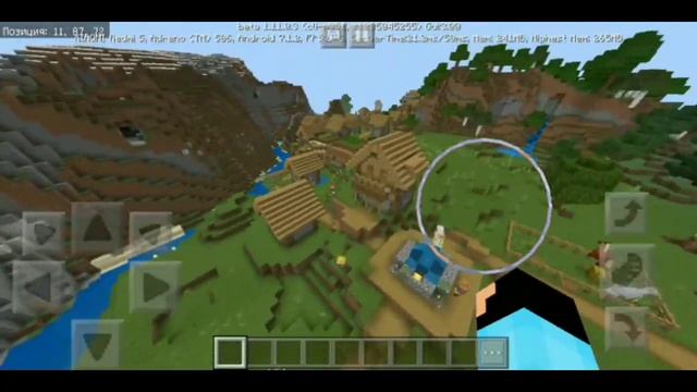 Город из деревень для версии Майнкрафта 1.11.3-1.11.0.7. сид для версии Майнкрафта. 1.11-1.12 смотреть онлайн