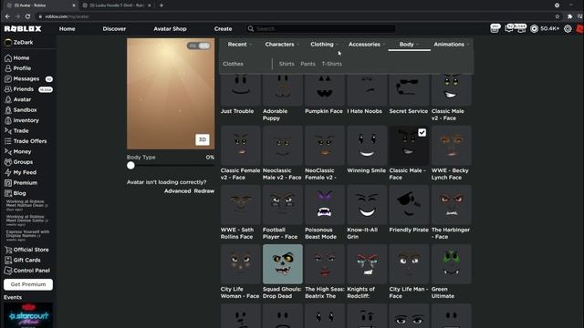 How to make a FREE COOL LUOBU BACON HAIR AVATAR! (Roblox) смотреть онлайн