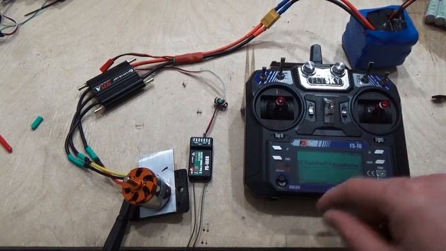 Настройка регулятора скорости Flycolor 90a смотреть онлайн