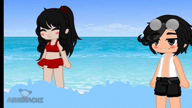 Beach Day || Pucca x Garu || Trend || Gacha Club смотреть онлайн