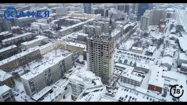 Отчет по строительству ЖК "Оникс", Декабрь смотреть онлайн