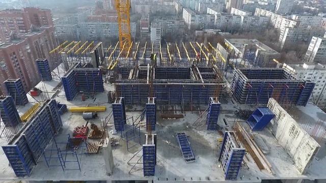 ЖК Аврора - Квартиры в Ростове-на-Дону (ход строительства, январь 2020) смотреть онлайн