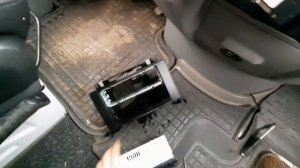 Как закрепить шахту для магнитолы Mersedes sprinter.
