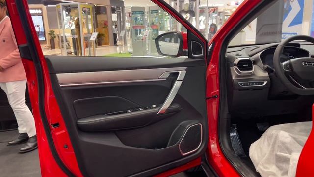 First Look! Geely Coolray 2023 Red Color SUV | Details Exterior and Interior смотреть онлайн