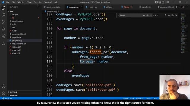 Python PDF Handling with PyMuPDF ?? ?? Session I [Part 11 of 14] #AT_PyMuPDF_EN смотреть онлайн