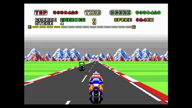 Super Hang On - Race #3 ( Music Video ) смотреть онлайн