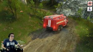 ПОЖАР НА ПИЛОРАМЕ В ЛЕСУ! ПОЕХАЛИ ТУШИТЬ НА УРАЛАХ! - SPINTIRES