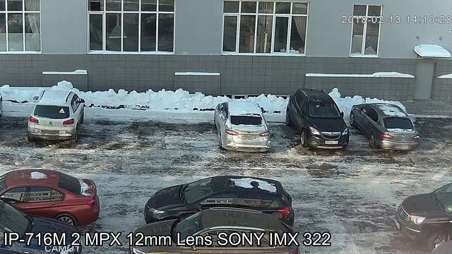 SSDCAM IP видеокамера IP-716M, 2.1Мп, SONY Exmor IMX323, объектив 2.8-12мм смотреть онлайн