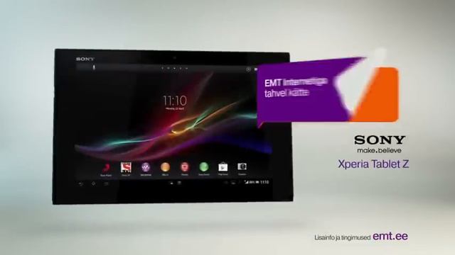 EMT 4G Sony Xepria Tablet Z смотреть онлайн