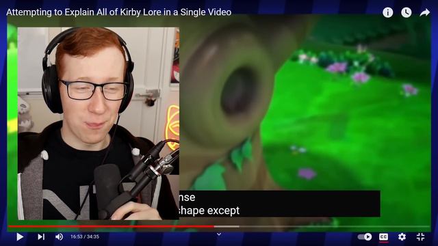 Kirby Noob Reacts to "Attempting to Explain All of Kirby Lore in a Single Video" смотреть онлайн