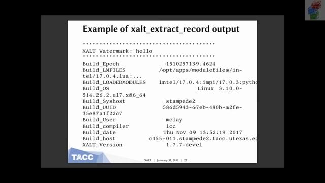 Lmod/XALT + Python at ComputeCanada (4th EasyBuild User Meeting) R. McLay (TACC) + B. Oldeman (CC) смотреть онлайн