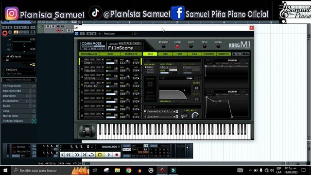 GRATIS "KORG M1" LIBRERIA COMPLETA (DESCARGA FACIL MEGA) By Samuel Piña Piano смотреть онлайн