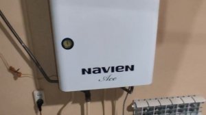 Как работает котел Navien 24 Ace зимой