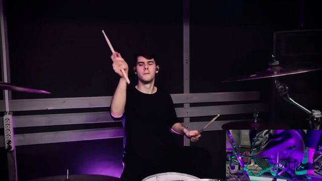 Папин Олимпос - Я ненавижу музыку | Drum cover смотреть онлайн