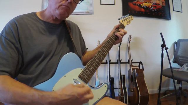 Country Morning: Riffs from New Country Blues song on Squier Bullet Telecaster смотреть онлайн