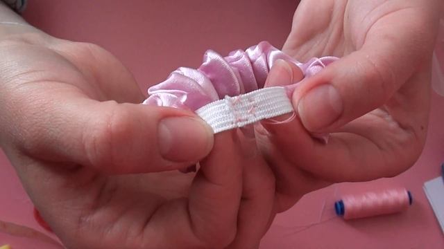 Резинка для волос из атласной ленты смотреть онлайн