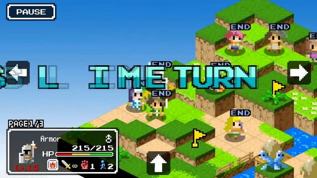 Ambition of the Slimes Android iOS Gameplay (Tactics) смотреть онлайн