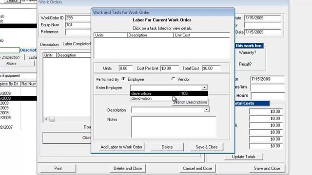 Maintenance Software: Driver History on Equipment and Work Order Technicians or Mechanics смотреть онлайн