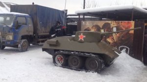 Mini tank. Т-34