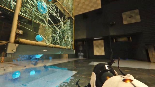 Portal 2 Crazy Box with ReShade Ray Tracing Shader смотреть онлайн