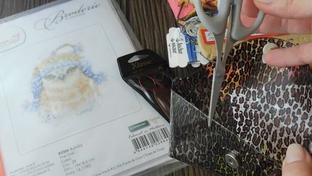 Январский винегрет . Вышивка крестиком.