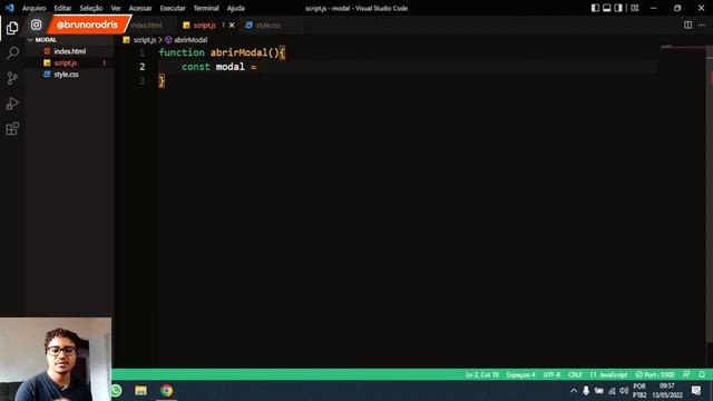 Como criar uma JANELA MODAL com HTML, CSS e JavaScript смотреть онлайн