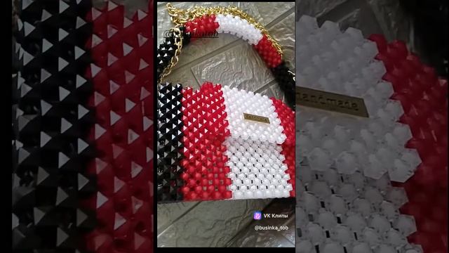 Сумочка из квадратных бусин 😍 смотреть онлайн