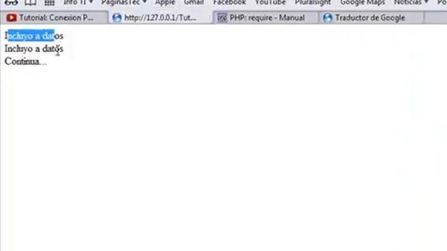 Tutorial PHP include y require смотреть онлайн