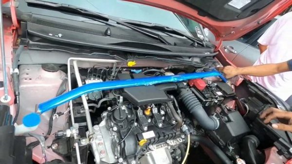 CUSCO FRONT STRUT BAR FOR TOYOTA RAIZE - UNBOX AND INSTALLATION