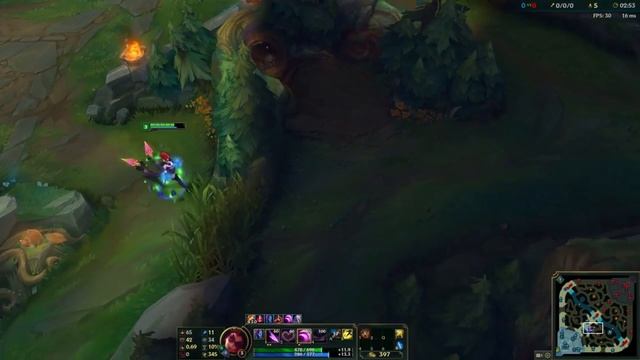 Реворк Эвелин, геймплей в лесу смотреть онлайн