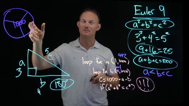 Project Euler #9 - algebra throw back - great way to improve your Python смотреть онлайн