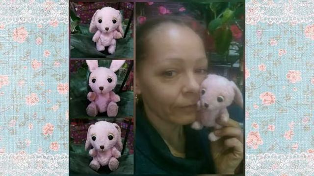 Зайка-тедди Люля, итоги совместного пошива по МК К.Мороз смотреть онлайн