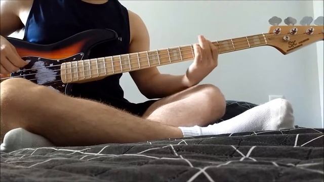 Supermassive Black Hole - Muse (bass cover w/ tabs in description) смотреть онлайн