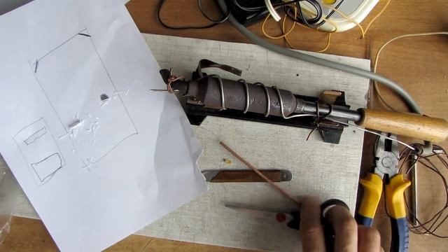 как сделать паяльник теплым воздухом из трубки холодильника обмотанной вокруг смотреть онлайн