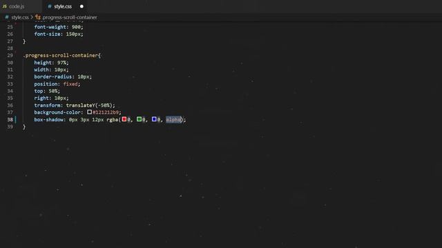 SCROLL INDICATOR with HTML CSS and Javascript | Krey Academy смотреть онлайн